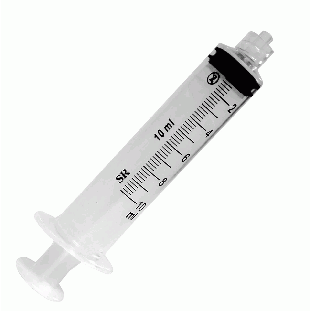 Seringa 10mL Louer Lock Sem Agulha