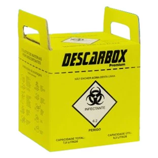 Caixa Coletora Perfurocortante 3L 