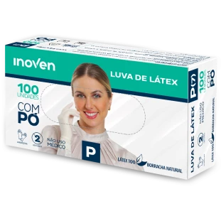 Luva Látex Tamanho P Inoven