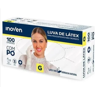 Luva Látex Tamanho G Inoven